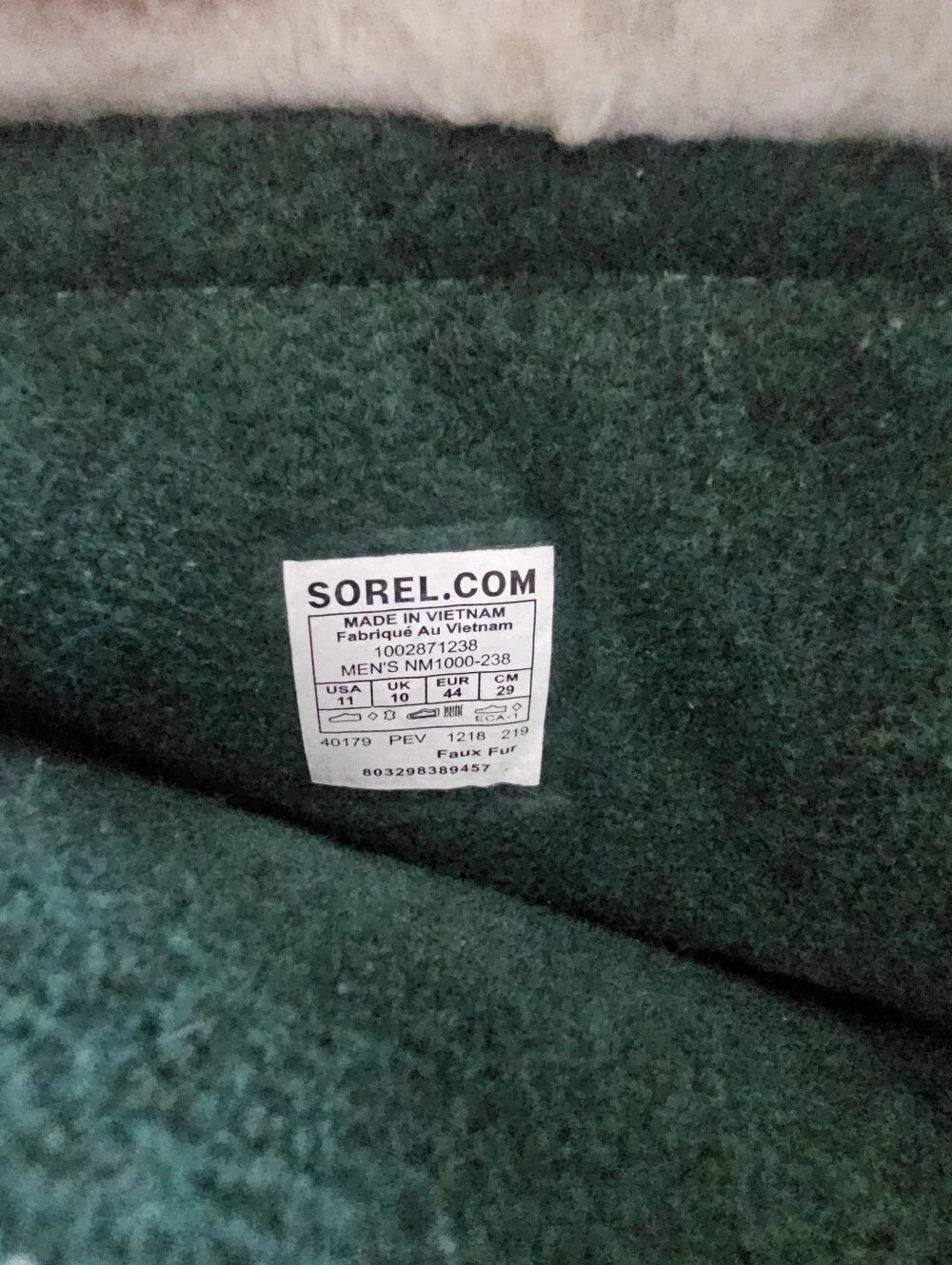 Sorel Caribou Winter Snow Boots, Size 11